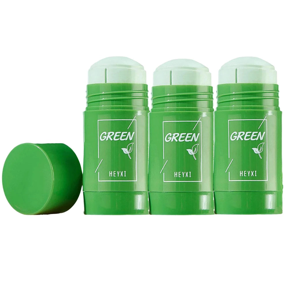 Mascarilla Stick de Arcilla y Té Verde — Limpieza Profunda y Poros Minimizados