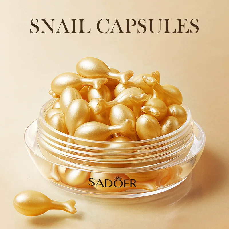 SADOER Cápsulas Sérum Facial — Hidratación, Luminosidad y Firmeza (30 uds)