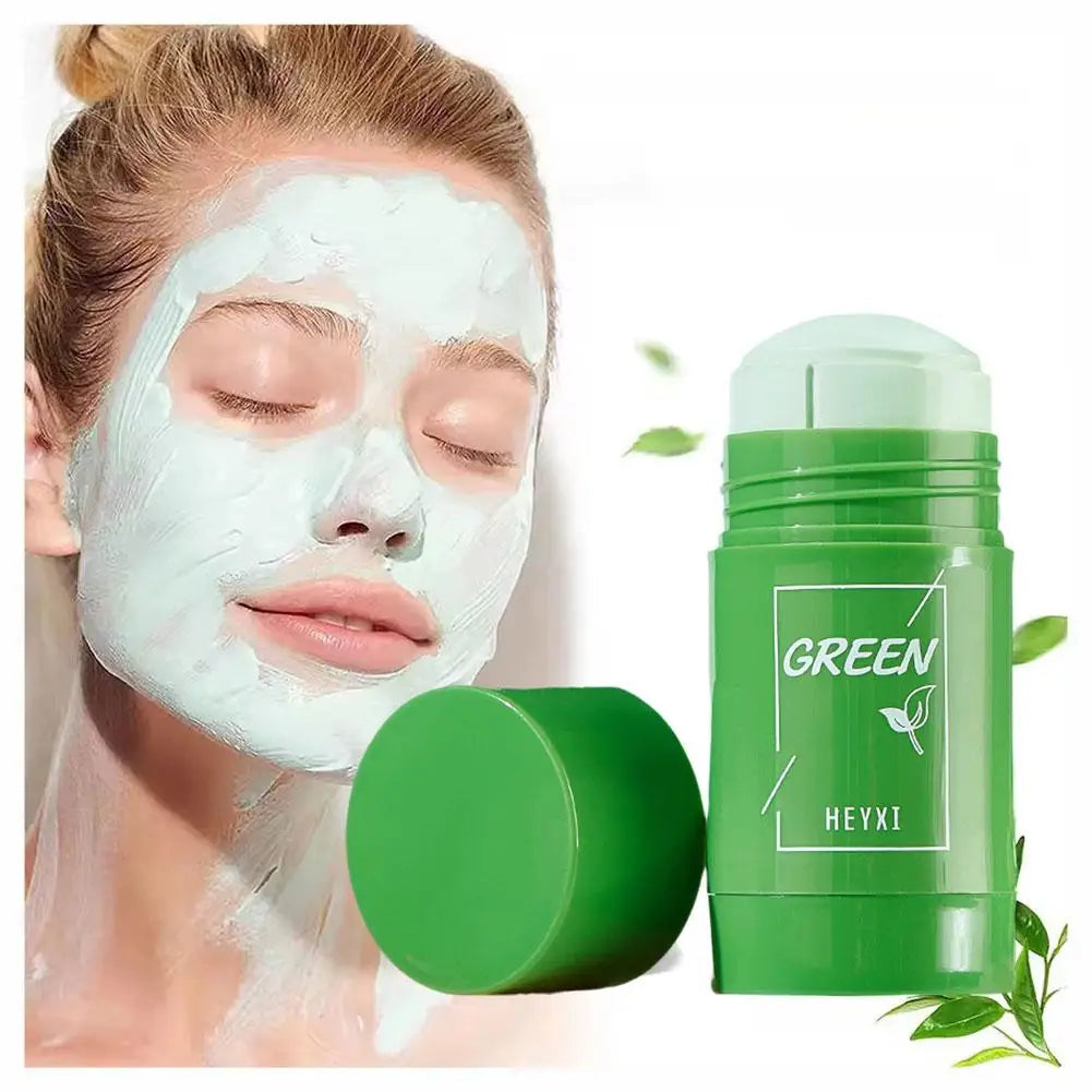 Mascarilla Stick de Arcilla y Té Verde — Limpieza Profunda y Poros Minimizados