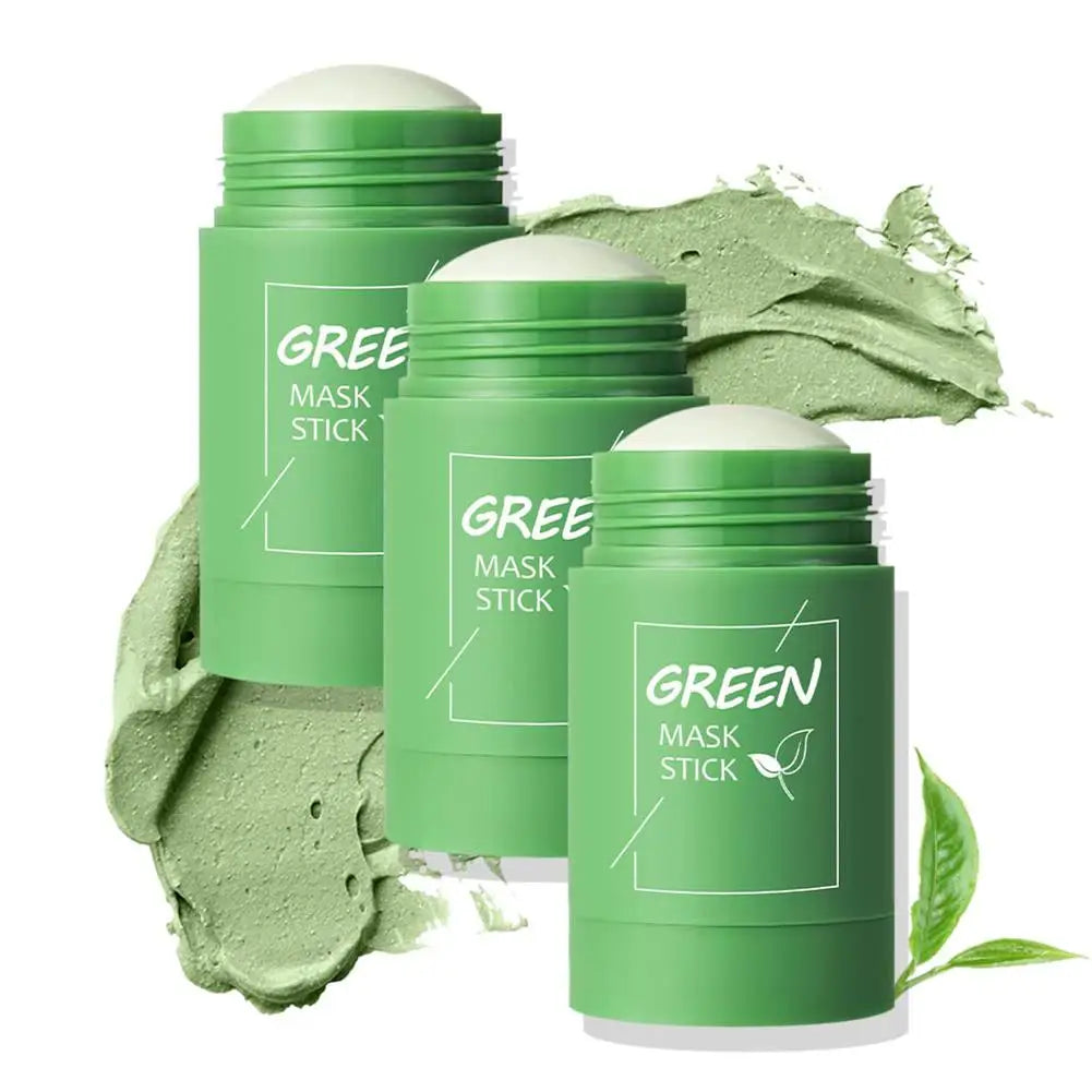 Mascarilla Stick de Arcilla y Té Verde — Limpieza Profunda y Poros Minimizados